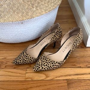 Sole Society leopard hair print